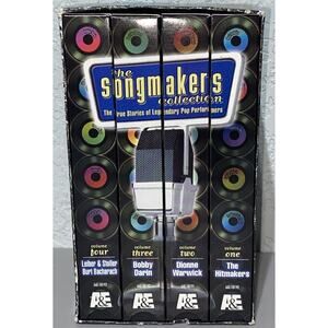 THE SONGMAKERS COLLECTION Pop Legends Performers VHS Box Set King Darin Warwick